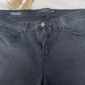 Torrid sky high skinny black jeans